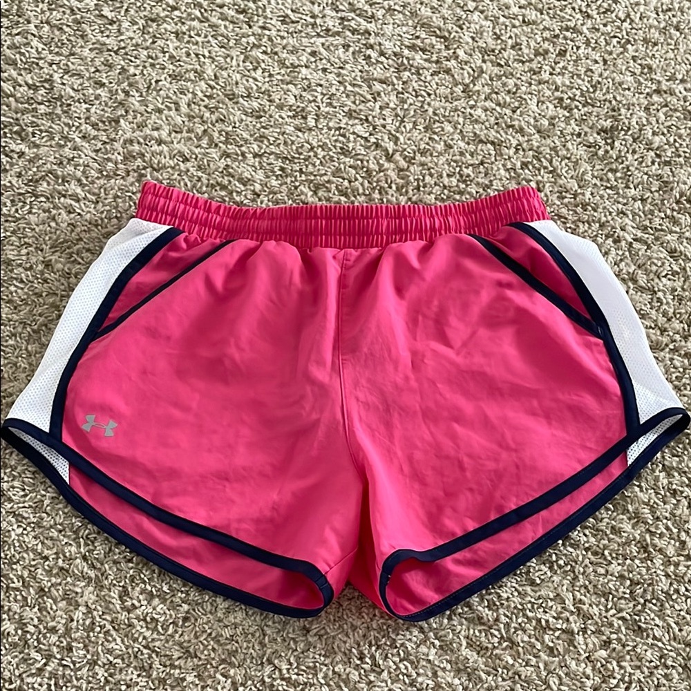 Under Armour Women's Pink Athletic Shorts